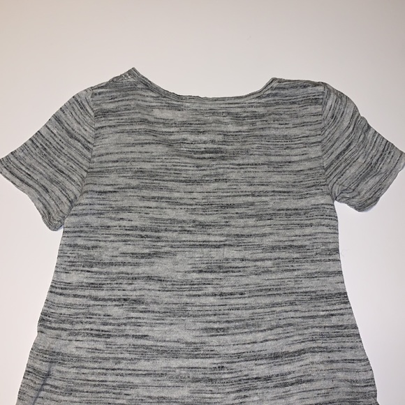 Anthropologie Pure + Good Heathered Black and Grey Top - Women’s Size XS - Picture 5 of 8
